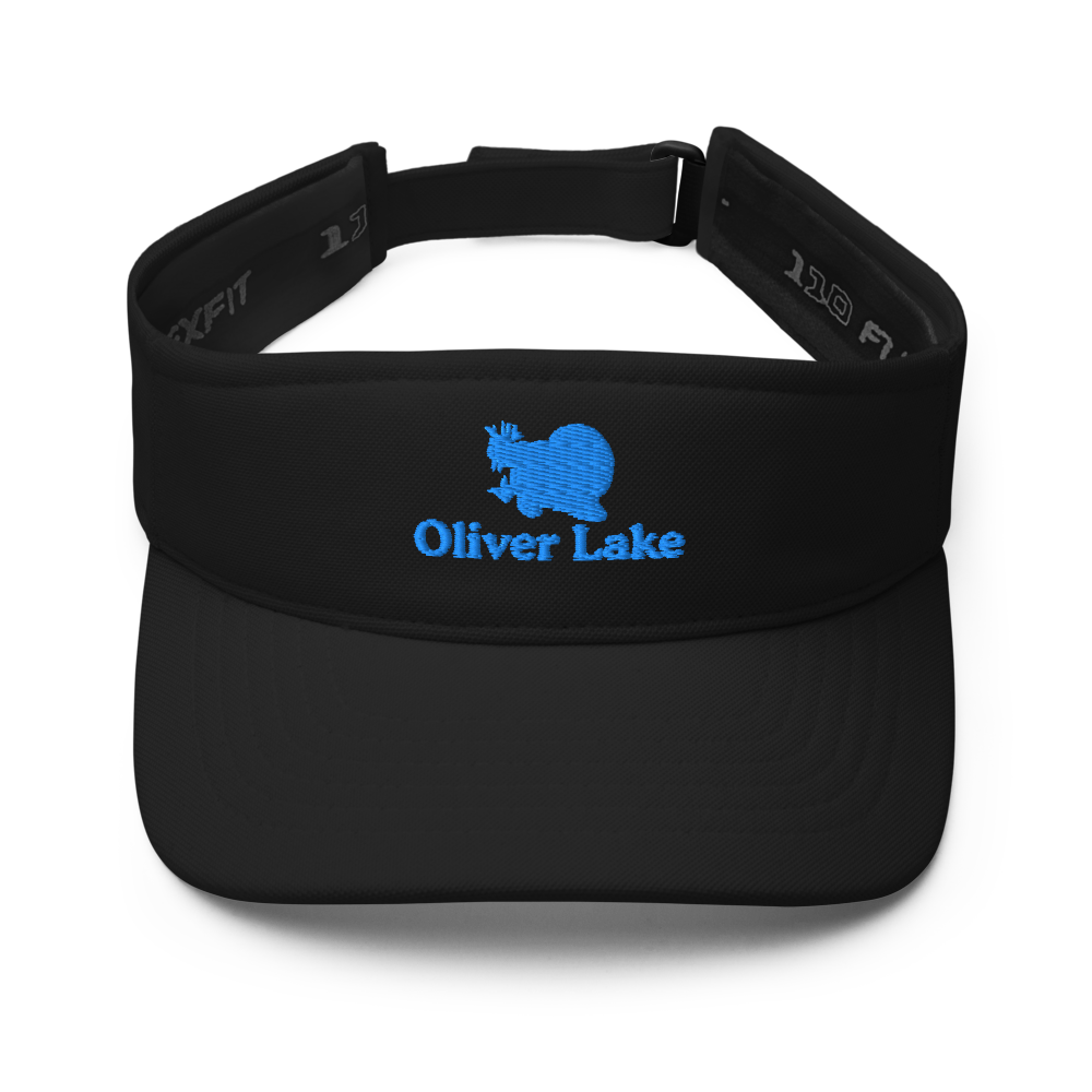 Oliver Lake Visor with embroidered artwork & adjustable velcro strap