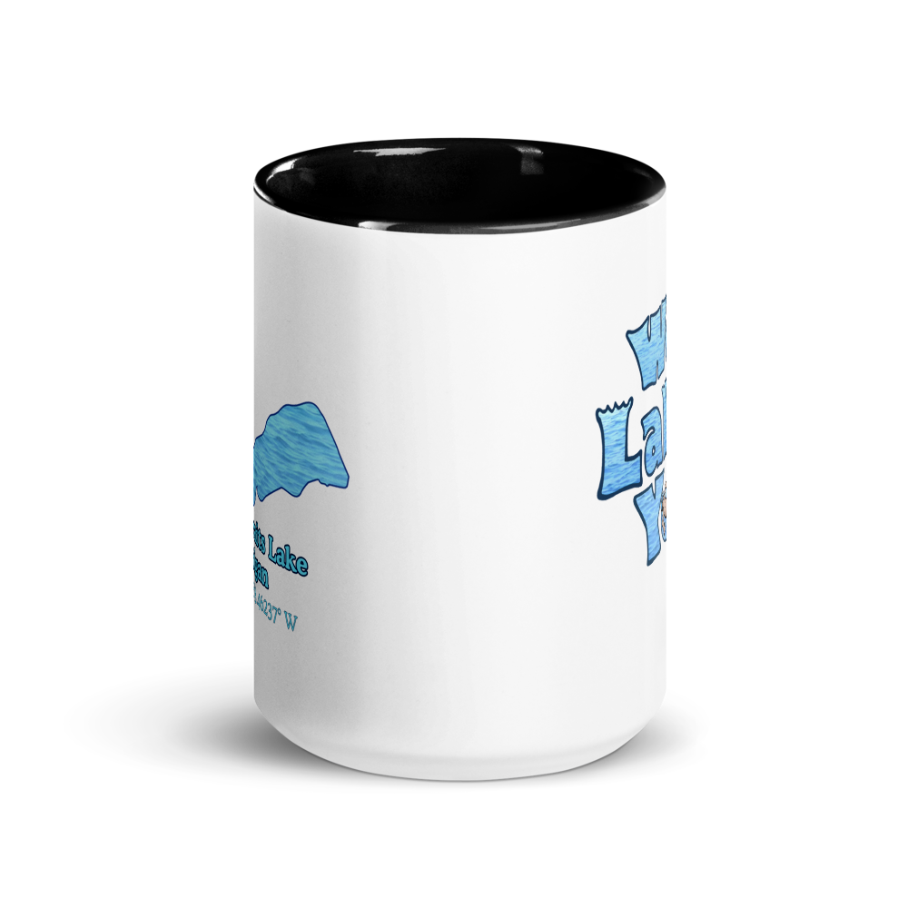 Lower Straits Lake Ceramic Mug | 15 oz Mug with "We Lake You" on back | Perfect Gift for Lake Lovers, Lower Straits Lake Gift