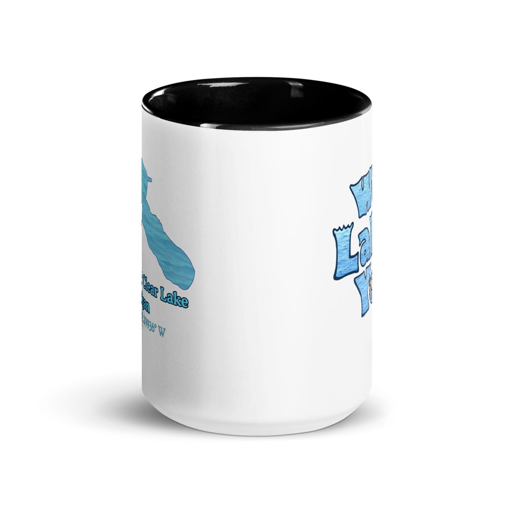 Squaw Lake / Clear Lake 15 oz Ceramic Mug