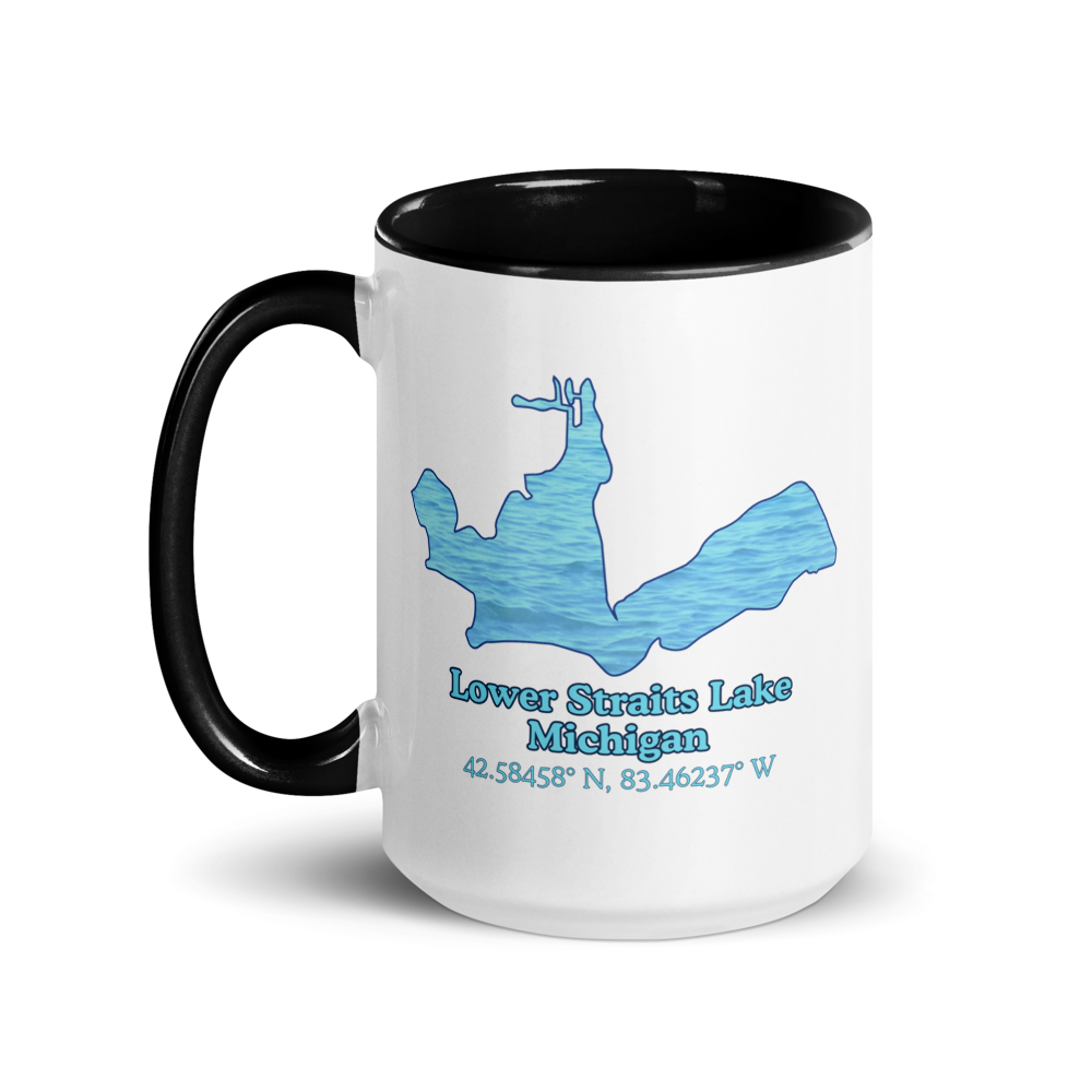 Lower Straits Lake Ceramic Mug | 15 oz Mug with "We Lake You" on back | Perfect Gift for Lake Lovers, Lower Straits Lake Gift