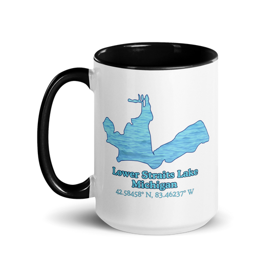 Lower Straits Lake Ceramic Mug | 15 oz Mug with "We Lake You" on back | Perfect Gift for Lake Lovers, Lower Straits Lake Gift