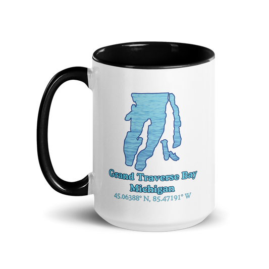 Grand Traverse Bay 15 oz Ceramic Mug