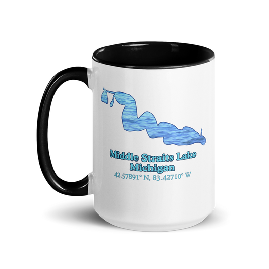 Middle Straits Lake 15 oz Ceramic Mug