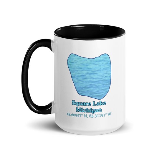 Square Lake 15 oz Ceramic Mug