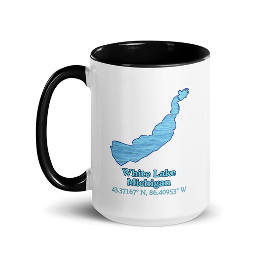 White Lake 15 oz Ceramic Mug