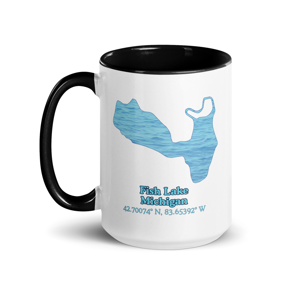Fish Lake 15 oz Ceramic Mug