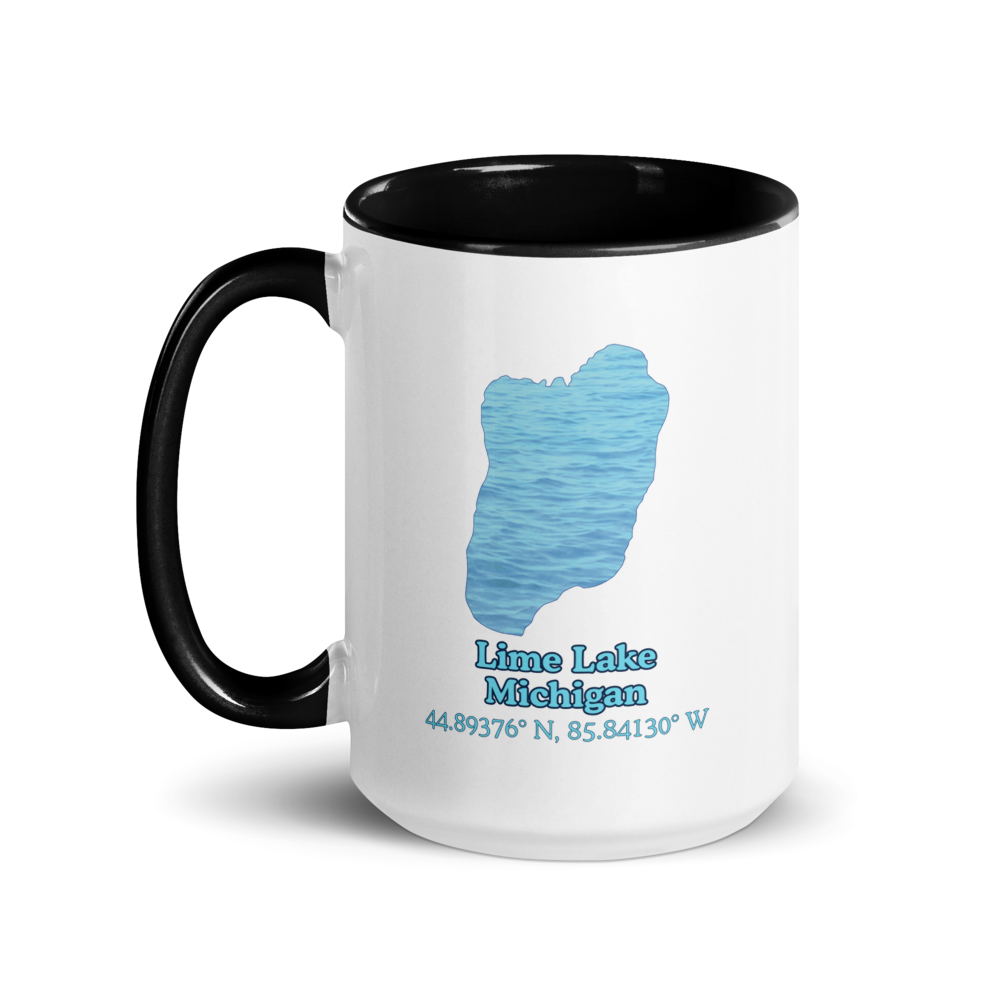 Lime Lake 15 oz Ceramic Mug