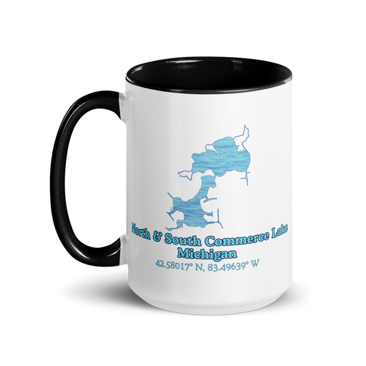 North & South Commerce Lake 15 oz Ceramic Mug