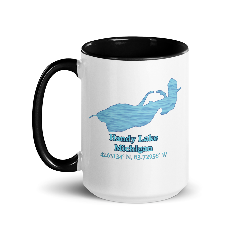Handy Lake 15 oz Ceramic Mug