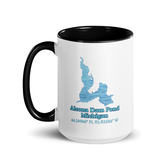 Alcona Dam Pond 15 oz Ceramic Mug