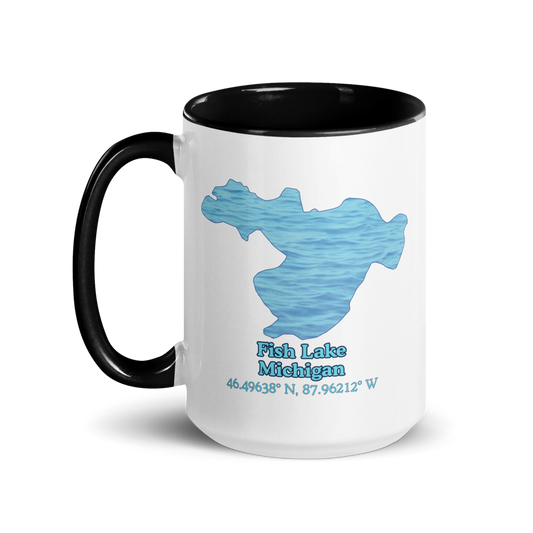 Fish Lake 15 oz Ceramic Mug
