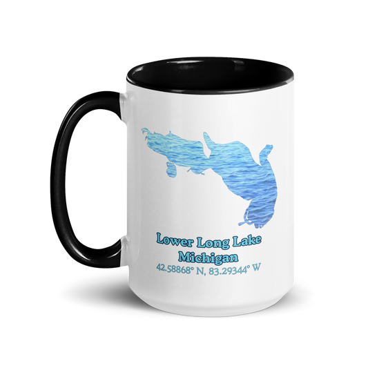 Lower Long Lake 15 oz Ceramic Mug