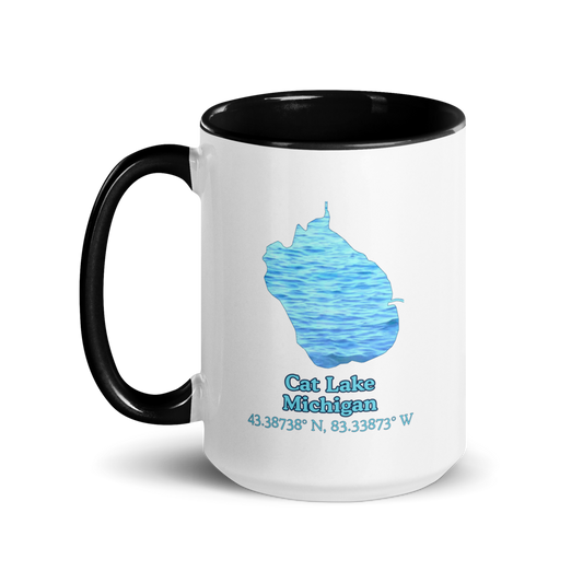 Cat Lake 15 oz Ceramic Mug
