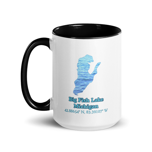 Big Fish Lake 15 oz Ceramic Mug