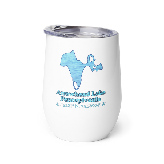 Arrowhead Lake Wine Tumbler