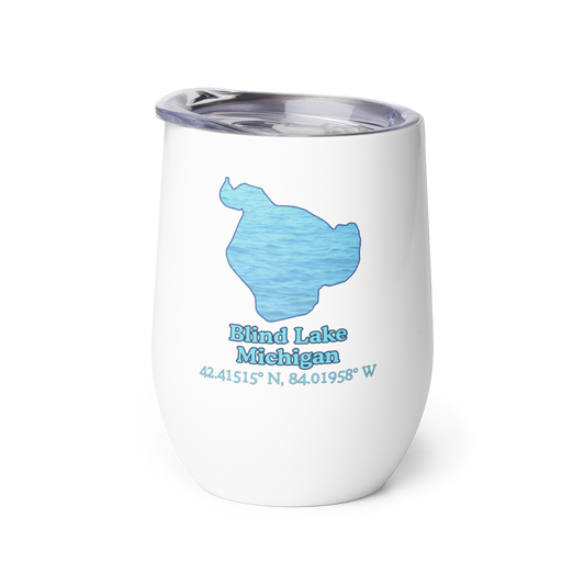 Blind Lake Wine Tumbler
