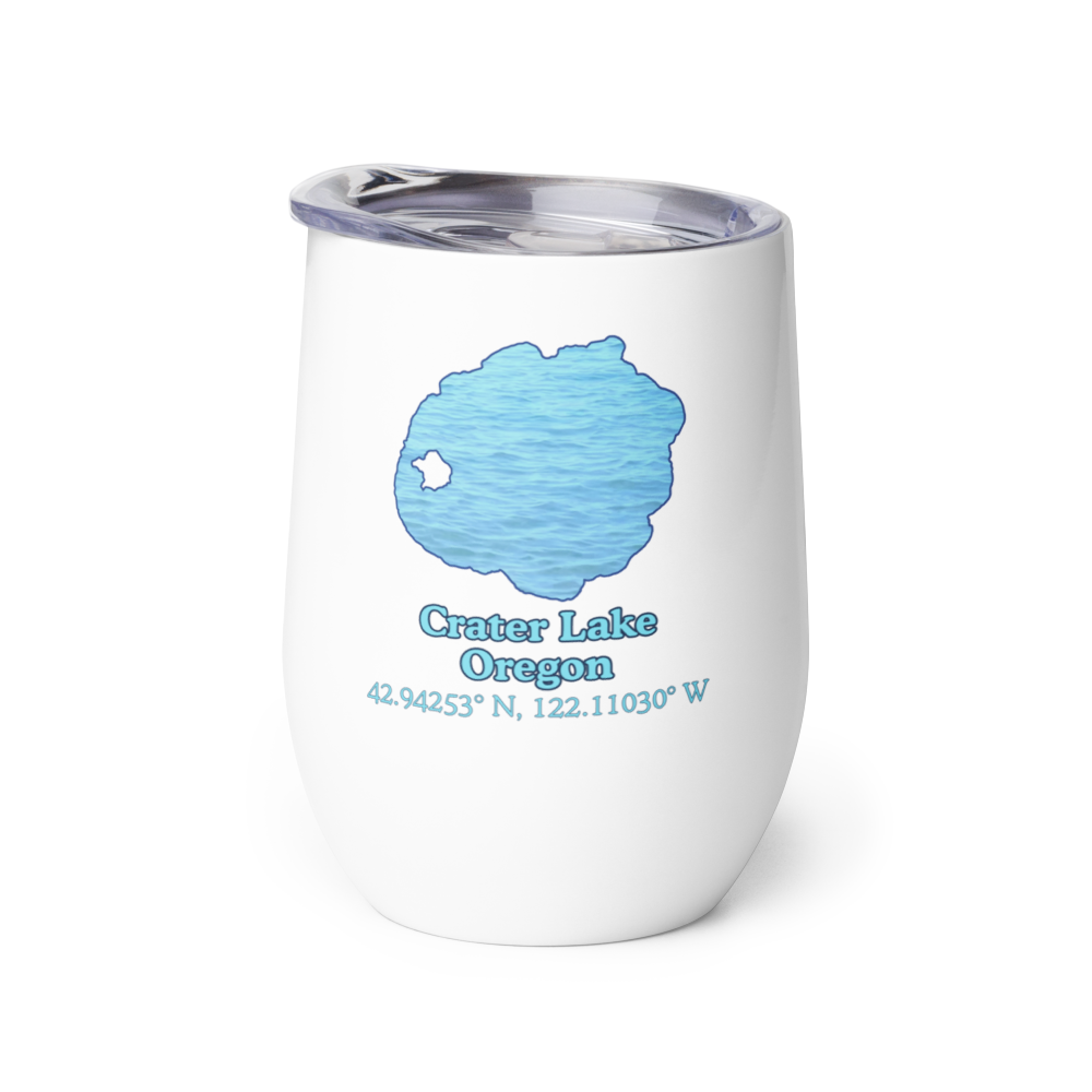 Crater Lake Wine Tumbler