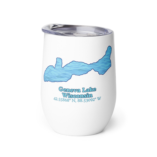 Geneva Lake Wine Tumbler