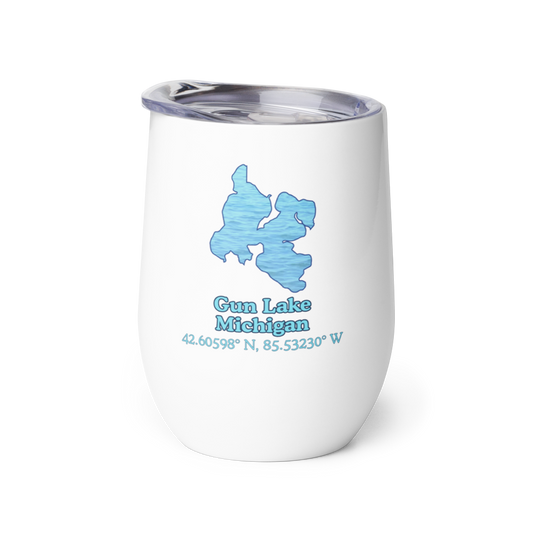 Gun Lake Wine Tumbler