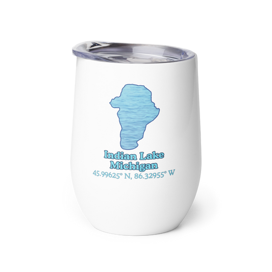 Indian Lake Wine Tumbler