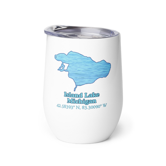 Island Lake Wine Tumbler