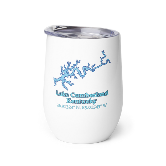 Lake Cumberland Wine Tumbler