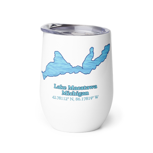 Lake Macatawa Wine Tumbler