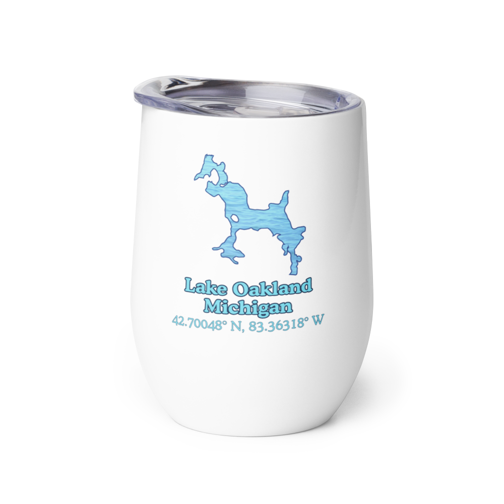 Lake Oakland Wine Tumbler