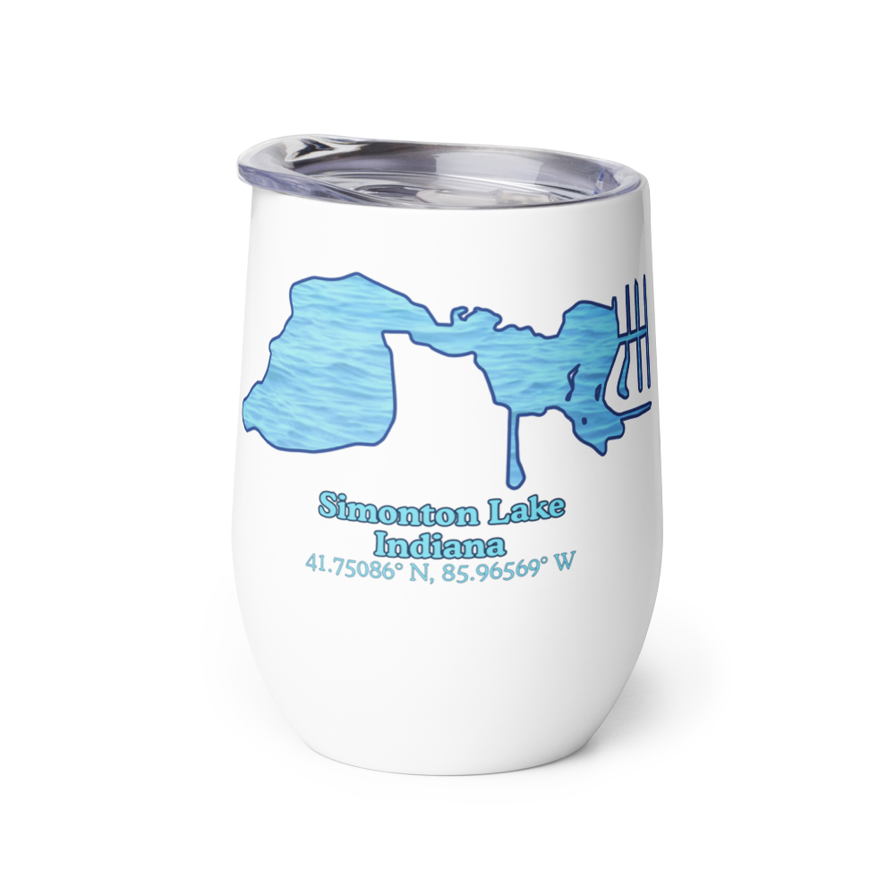 Simonton Lake Wine Tumbler
