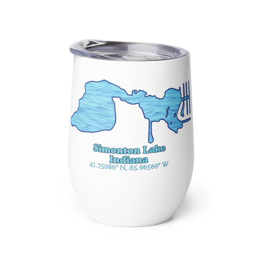 Simonton Lake Wine Tumbler