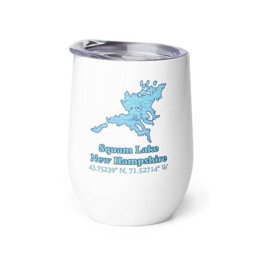 Squam Lake Wine Tumbler