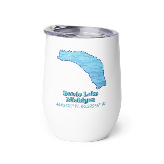 Betsie Lake Wine Tumbler