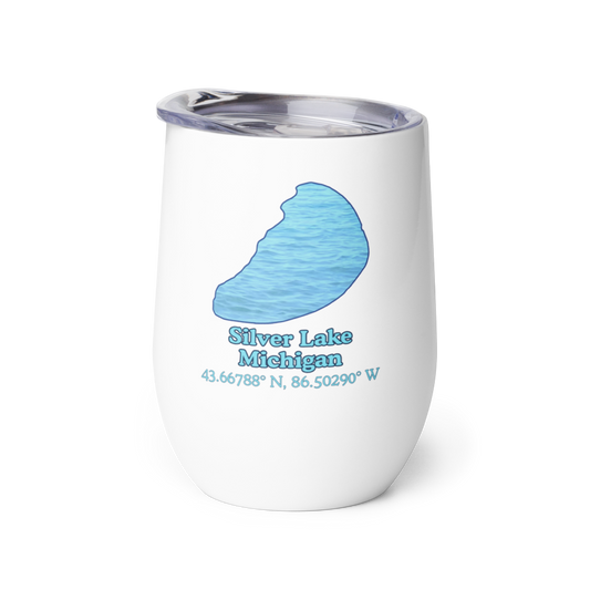 Silver Lake Wine Tumbler