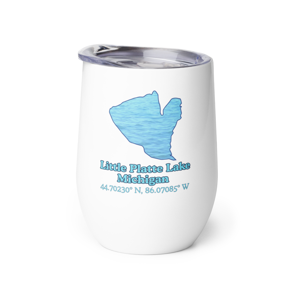 Little Platte Lake Wine Tumbler