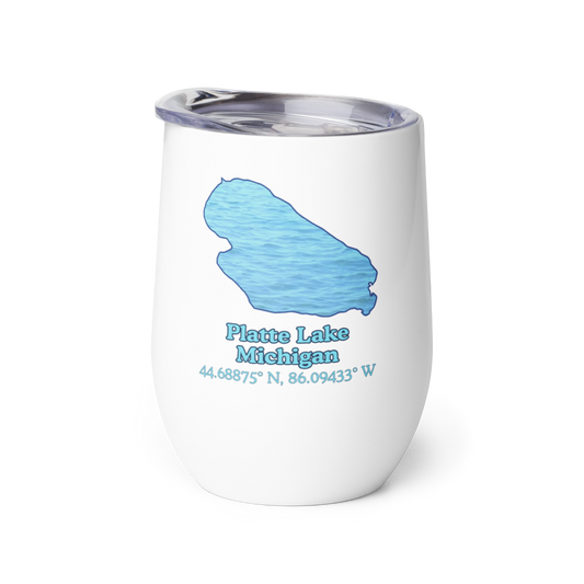 Platte Lake Wine Tumbler