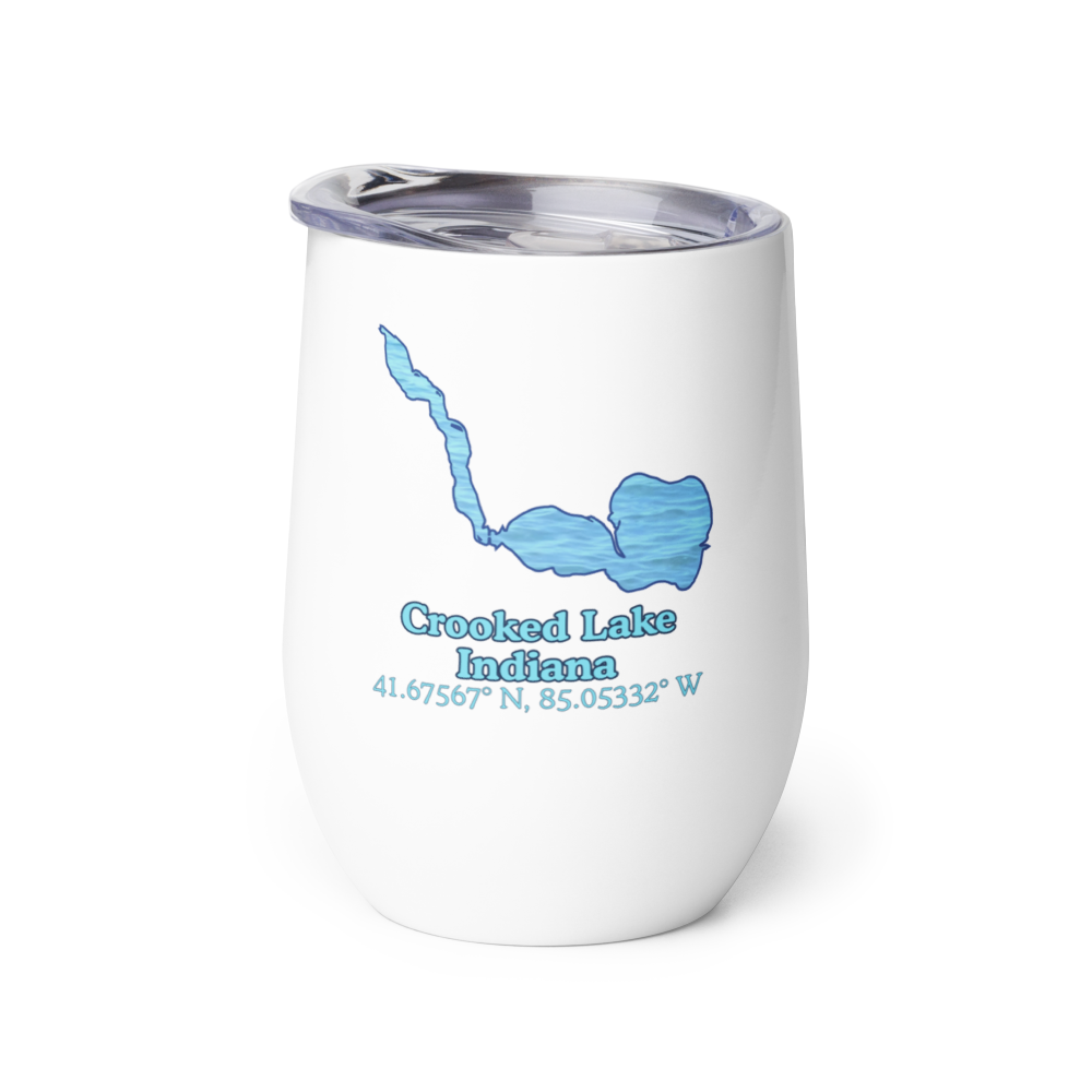 Crooked Lake Wine Tumbler