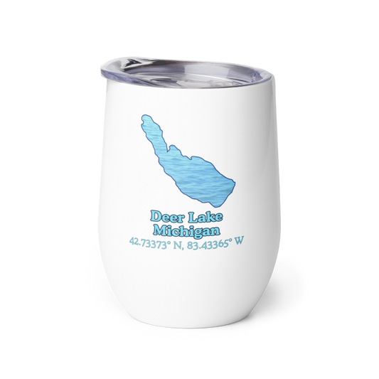 Deer Lake Wine Tumbler