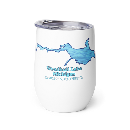 Woodhull Lake Wine Tumbler