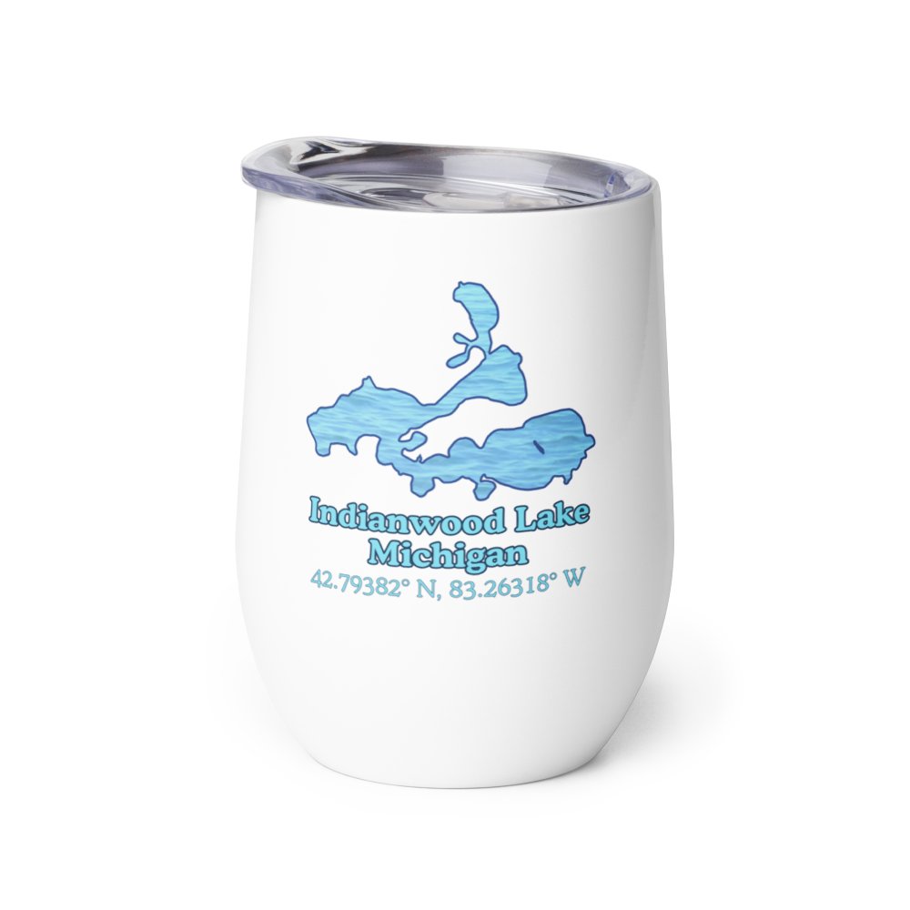 Indianwood Lake Wine Tumbler
