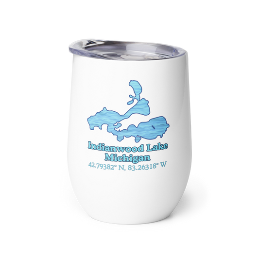 Indianwood Lake Wine Tumbler