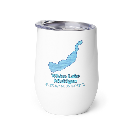White Lake Wine Tumbler
