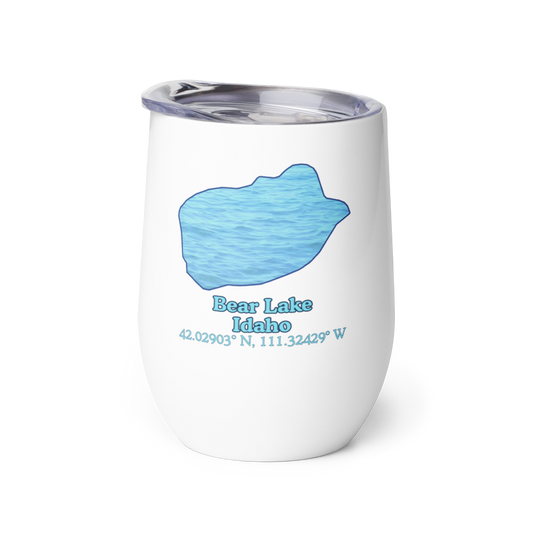Bear Lake Wine Tumbler
