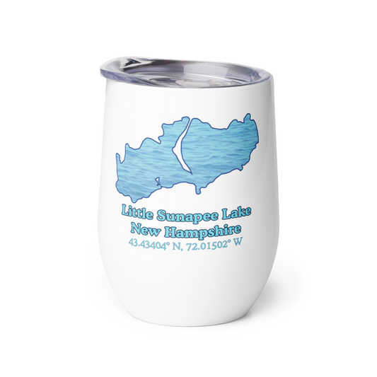 Little Sunapee Lake Wine Tumbler