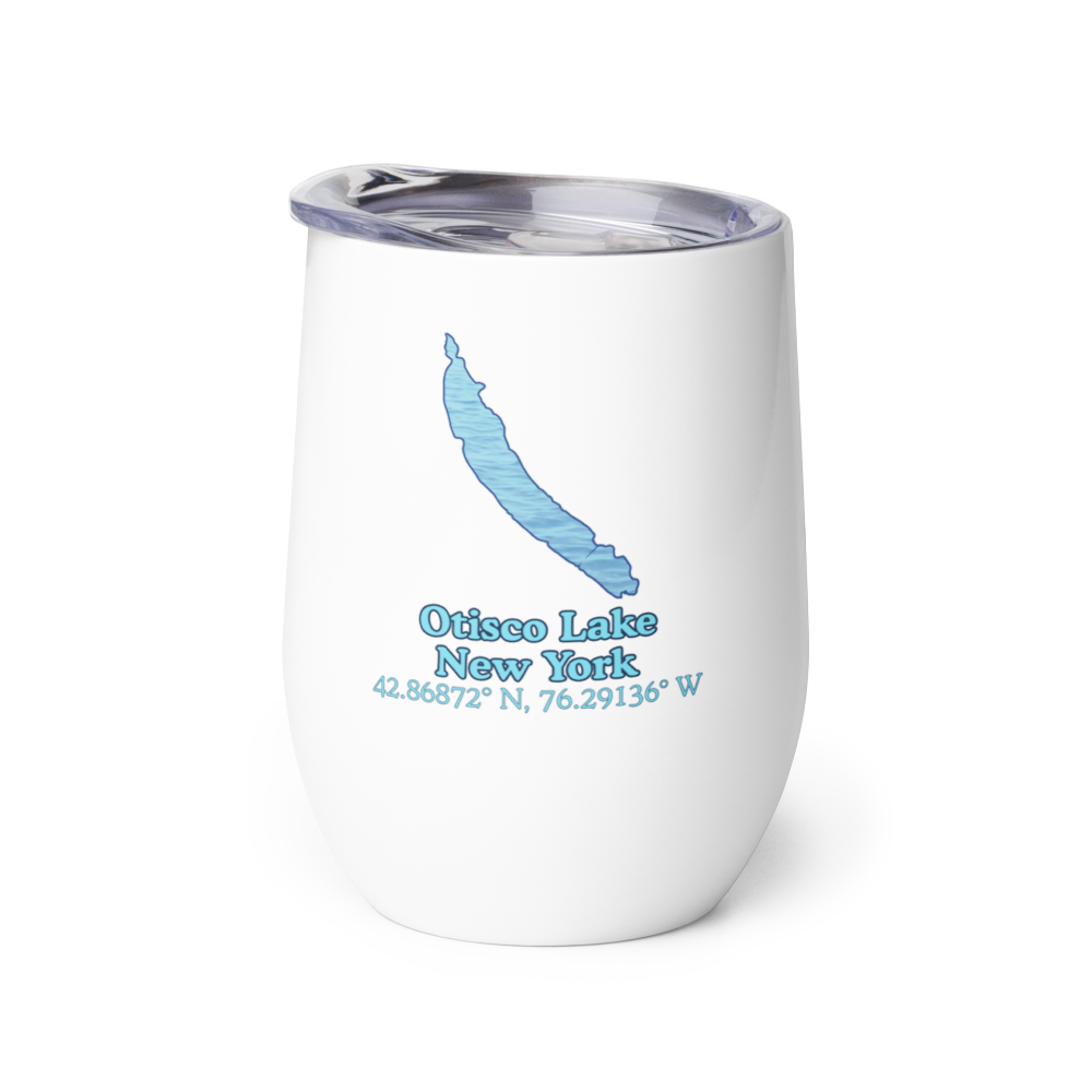 Otisco Lake Wine Tumbler