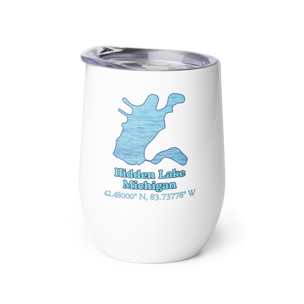 Hidden Lake Wine Tumbler