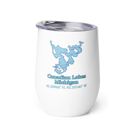 Canadian Lakes Wine Tumbler