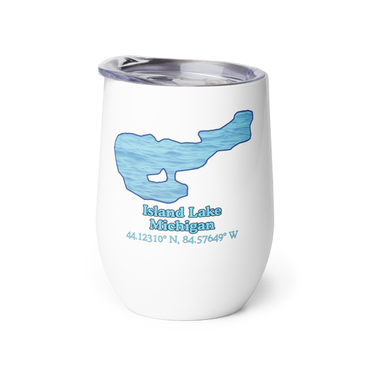 Island Lake Wine Tumbler