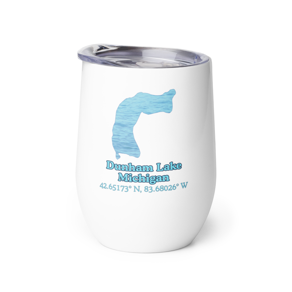 Dunham Lake Wine Tumbler