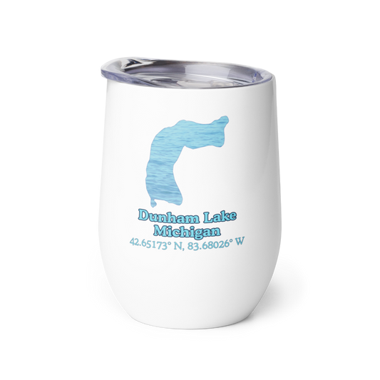 Dunham Lake Wine Tumbler