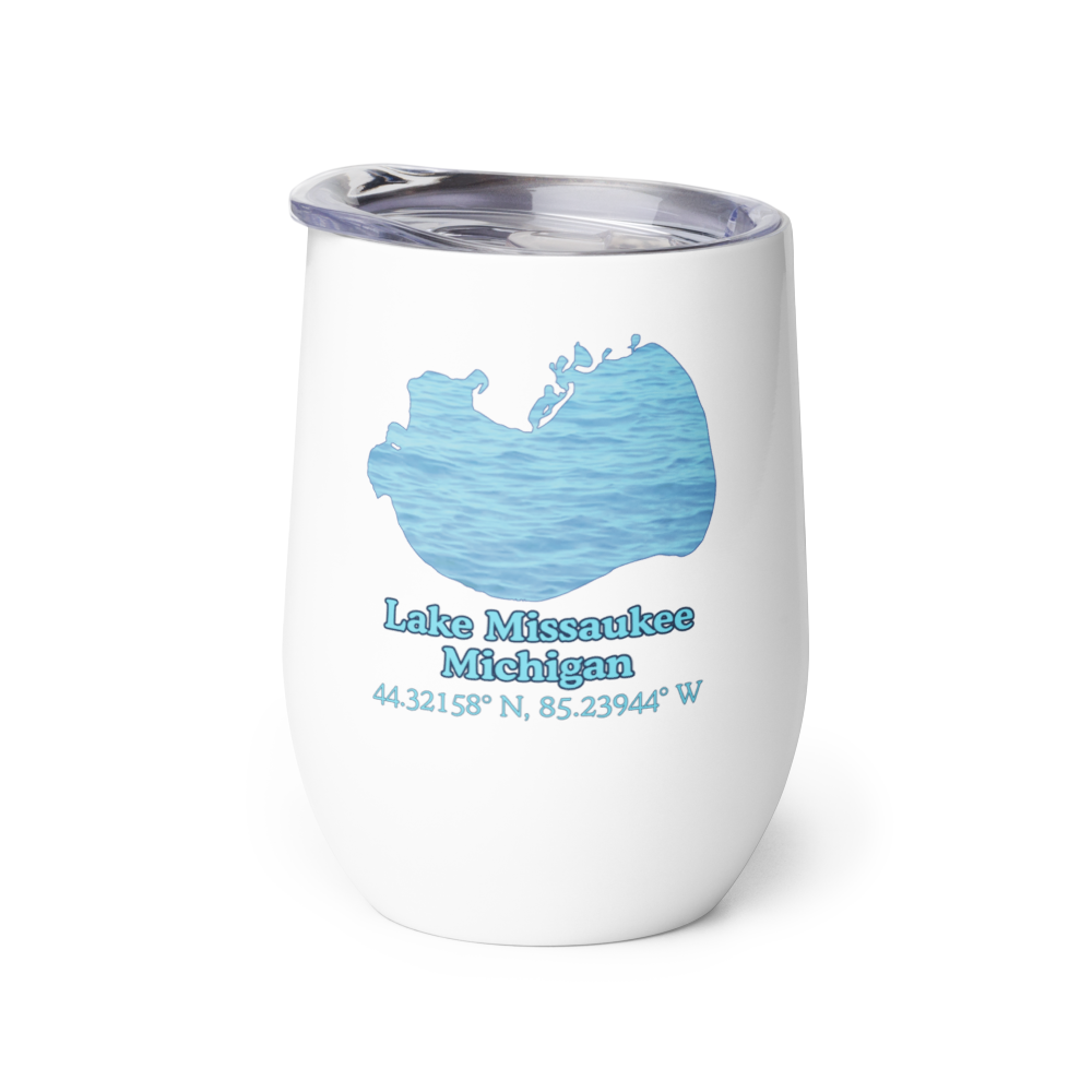Lake Missaukee Wine Tumbler